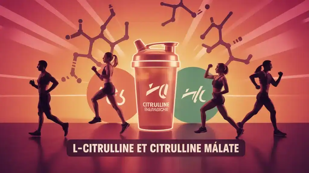 Illustration L-citrulline et citrulline malate nutrition sportive