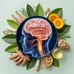 Illustration Nervicil cerveau et nerfs apaisement naturel