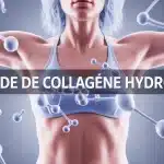 structure moleculaire peptide de collagene hydrolysé avec peau et articulations