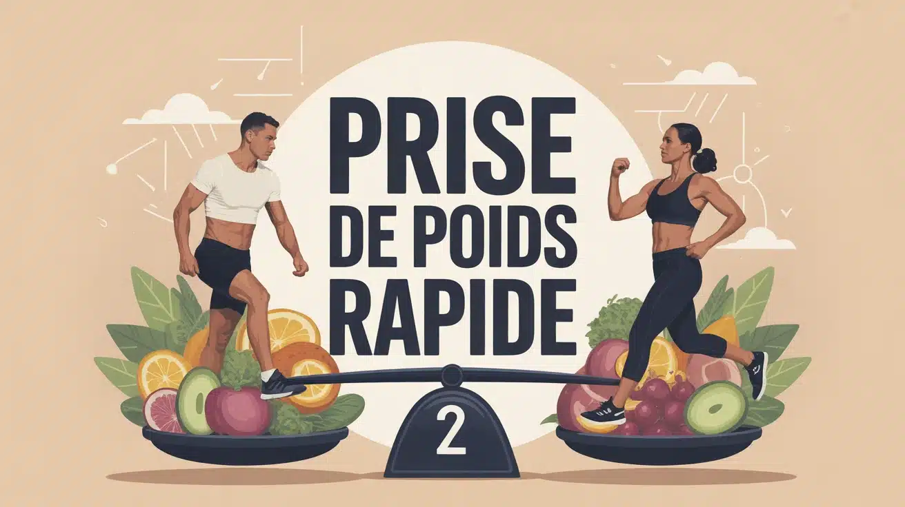 balance stylisée prise de poids rapide nutrition hydratation