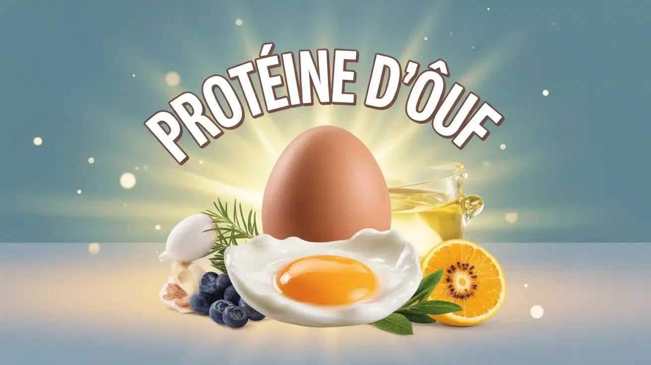 Œuf ouvert avec protéine d œuf en illustration vectorielle