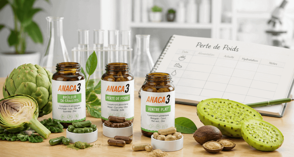 Anaca 3 perte de poids gélules ingrédients naturels