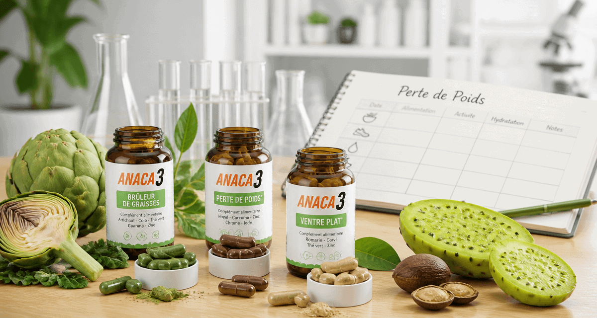 Anaca 3 perte de poids gélules ingrédients naturels