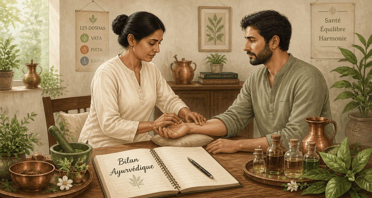 consultation ayurveda prise de pouls
