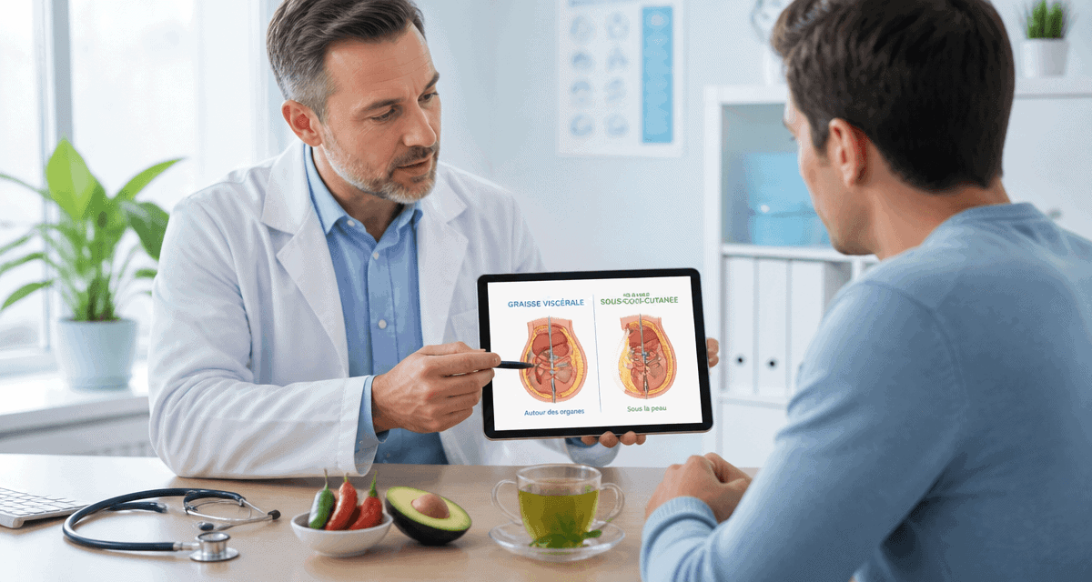 Bruler les graisses ventre médecin schéma