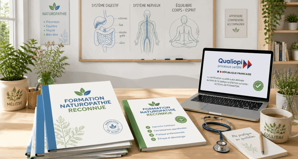 formation naturopathie reconnue par l'état en salle de formation