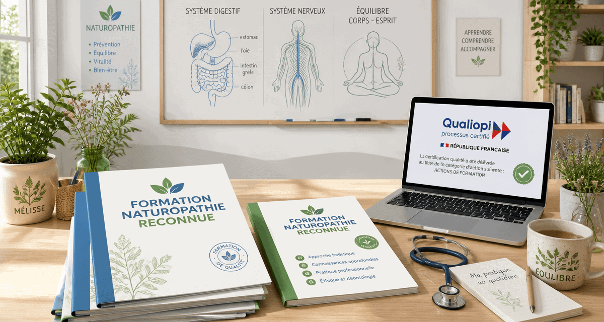 formation naturopathie reconnue par l'état en salle de formation