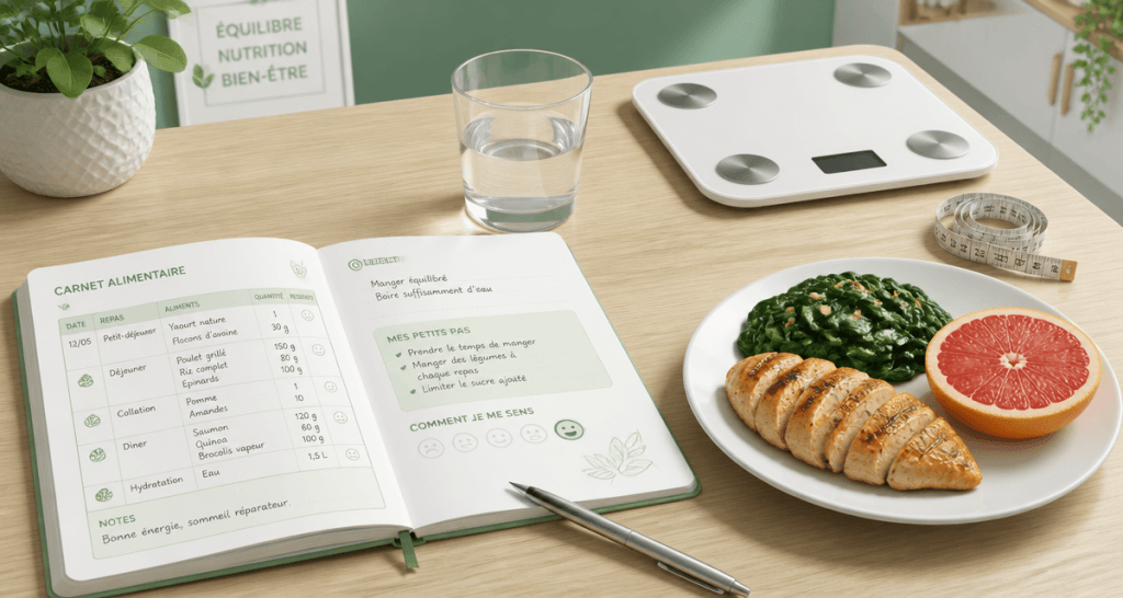 regime rapide et efficace table repas balance