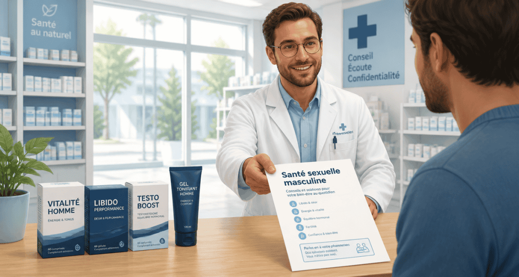 stimulant puissant pour homme en pharmacie sur comptoir
