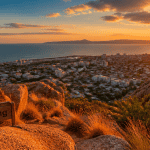 panorama sokking castle hill coucher de soleil