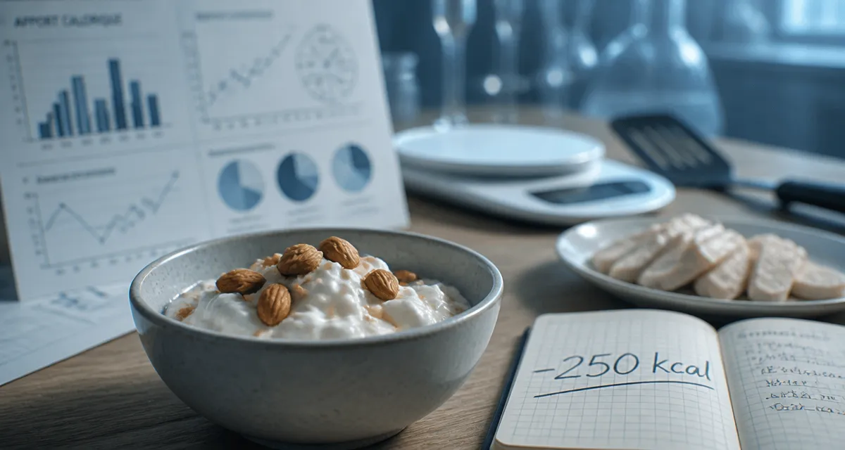 Alimentation pour prendre du muscle et perdre de la graisse : -250 kcal, skyr, dinde