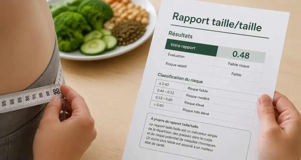 Perdre tour de taille : mètre ruban et rapport taille