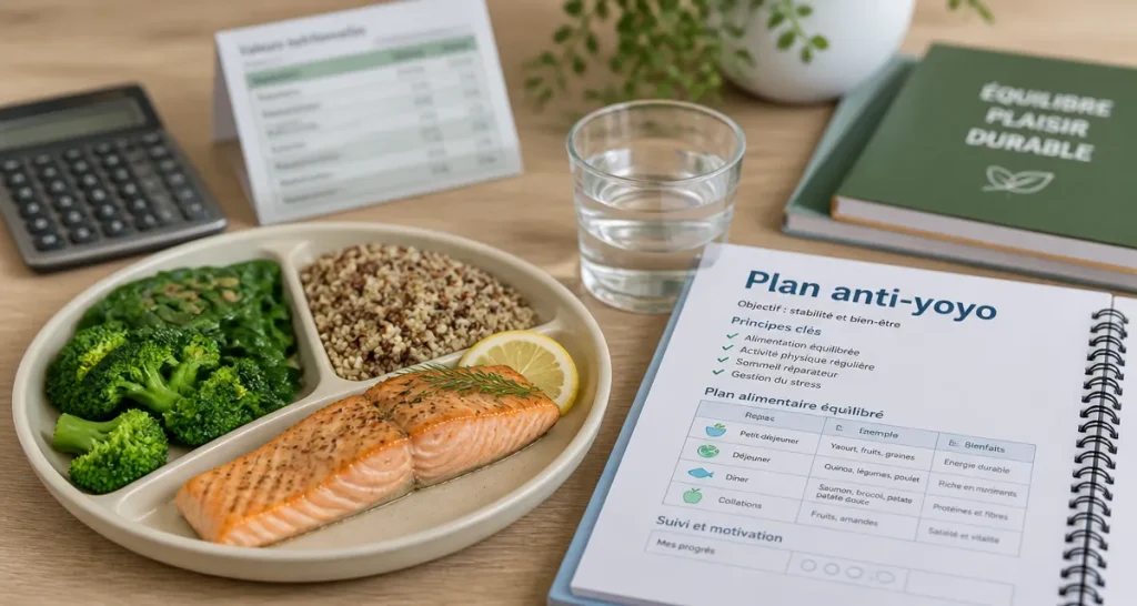 Plan alimentaire pour perte de poids : 30 végétaux par semaine, menus types anti-yoyo