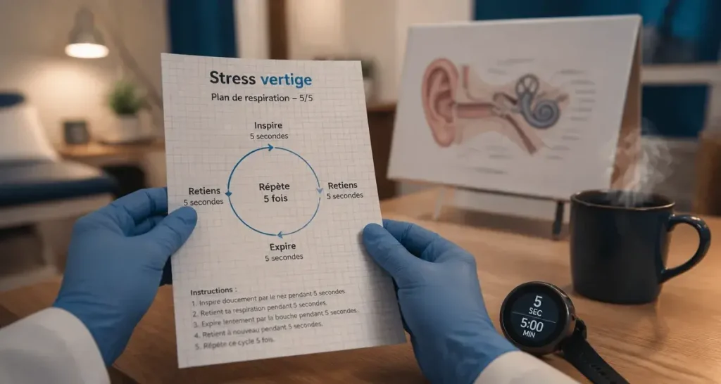 Stress vertige : respiration pour retrouver l’équilibre