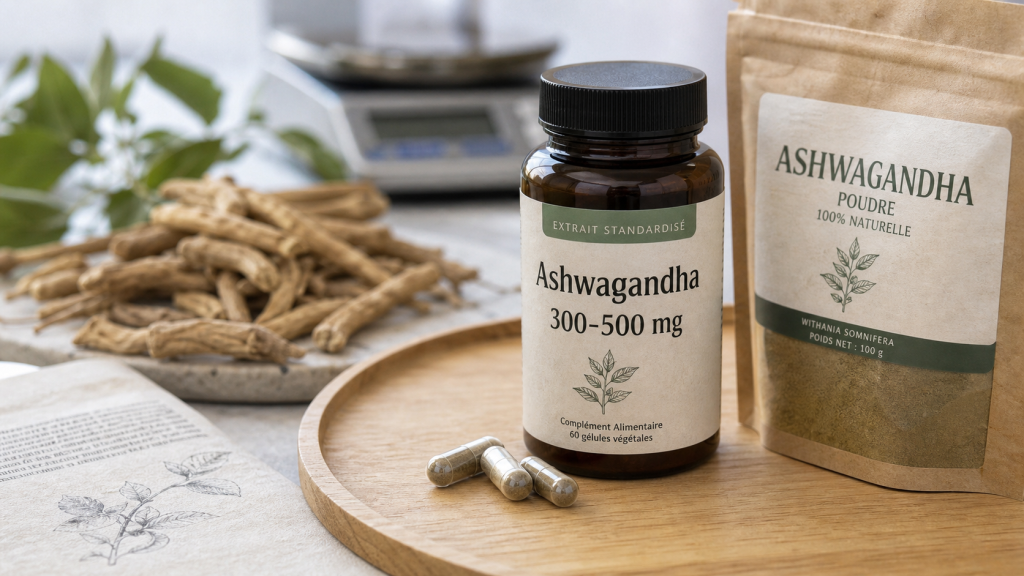 Ashwagandha : dosage par jour pour une efficacité réelle