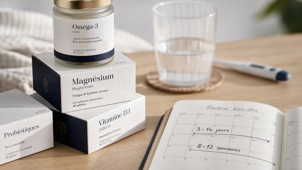 Au bout de combien de temps les vitamines font effet : repères de délai