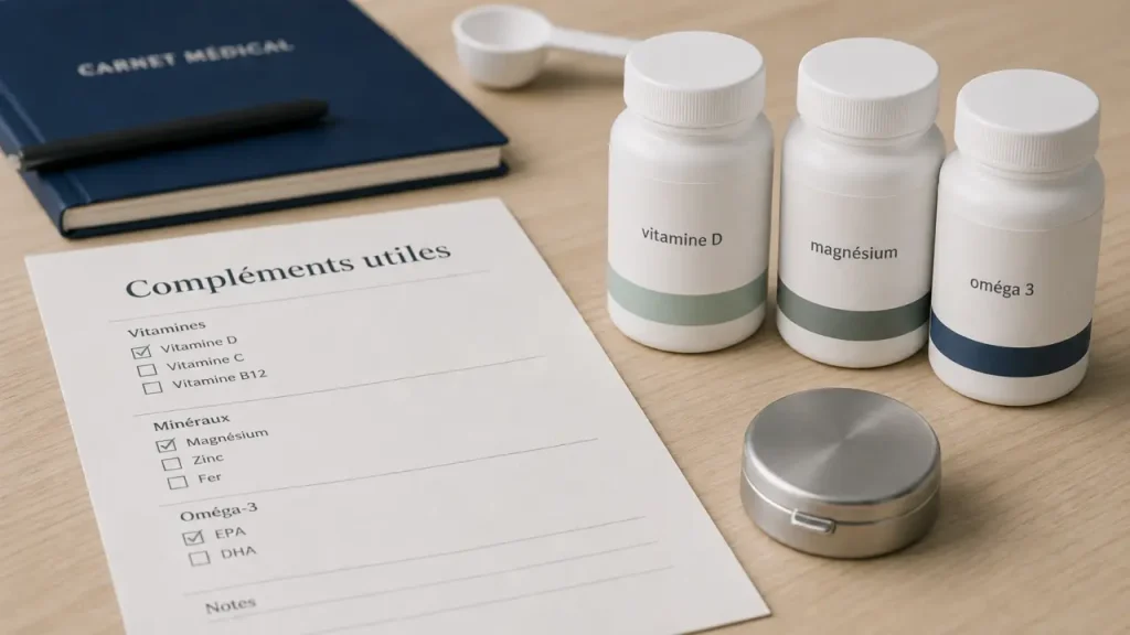 Vitamine D, magnésium et oméga 3 : les compléments les plus utiles sans pièges marketing