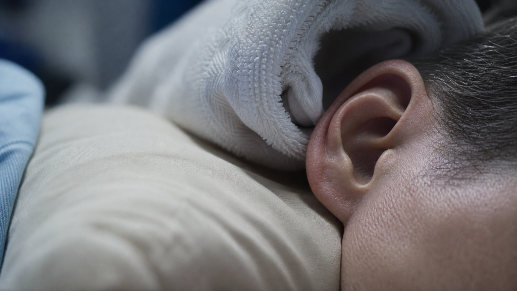 Mal au cartilage de l’oreille en dormant : oreiller et pression locale sur le pavillon