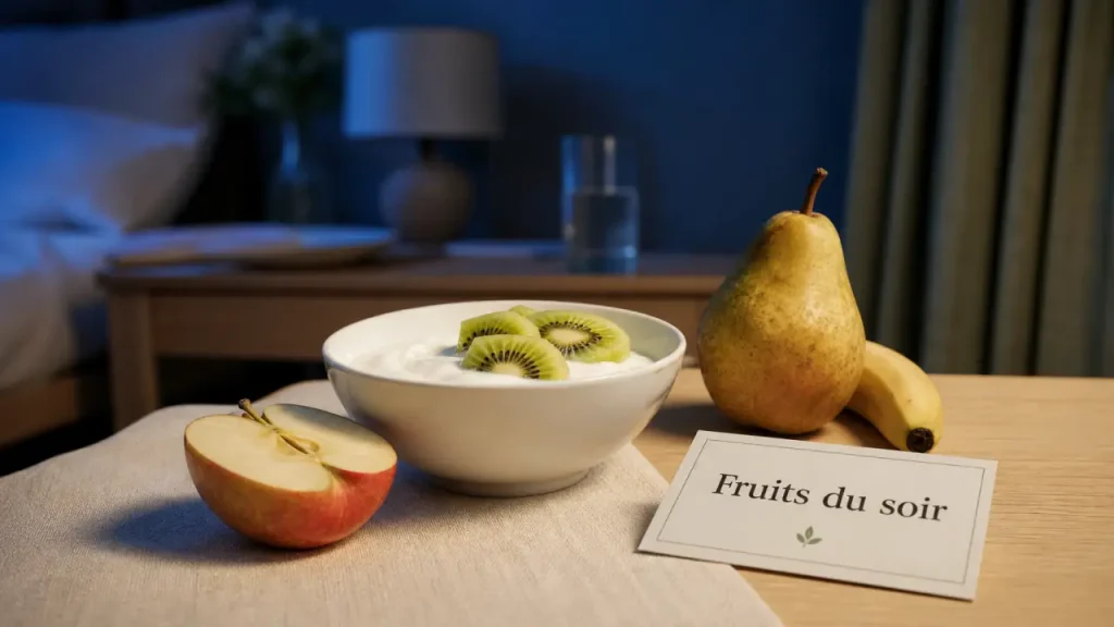 Manger des fruits le soir avant de se coucher : quels fruits choisir, lesquels limiter et à quel moment ?