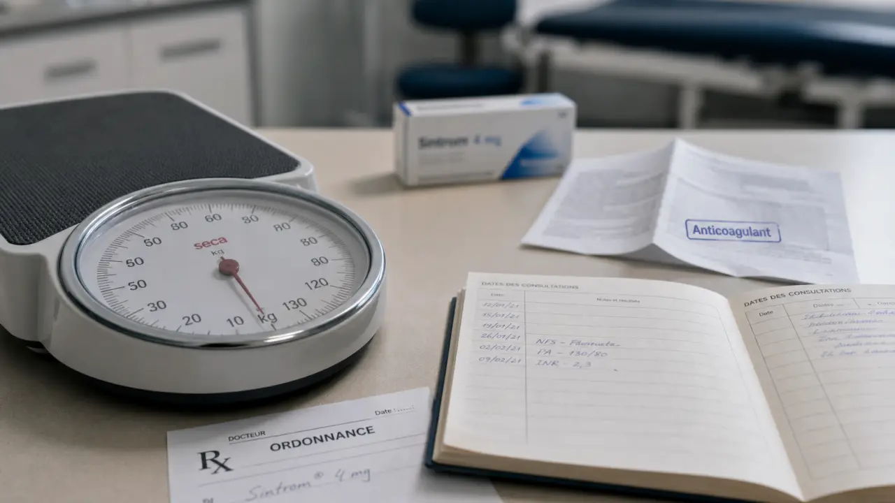 Anticoagulant et prise de poids : balance et ordonnances médicales