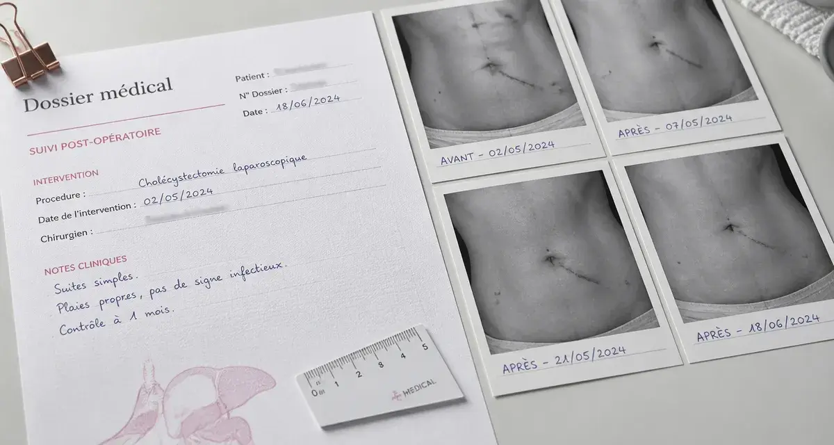 Cicatrice sleeve avant après : photos d’évolution des cicatrices