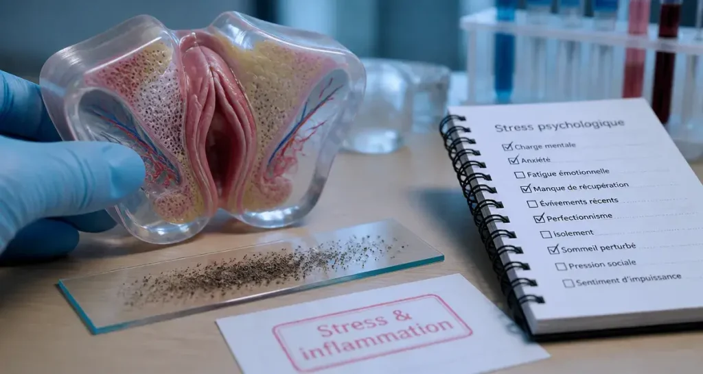 Lichen vulvaire et stress : faut-il craindre les poussées, le stress oxydatif et le risque de cancer ?