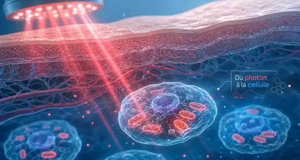 Du photon à la cellule : les mécanismes de la photobiomodulation
