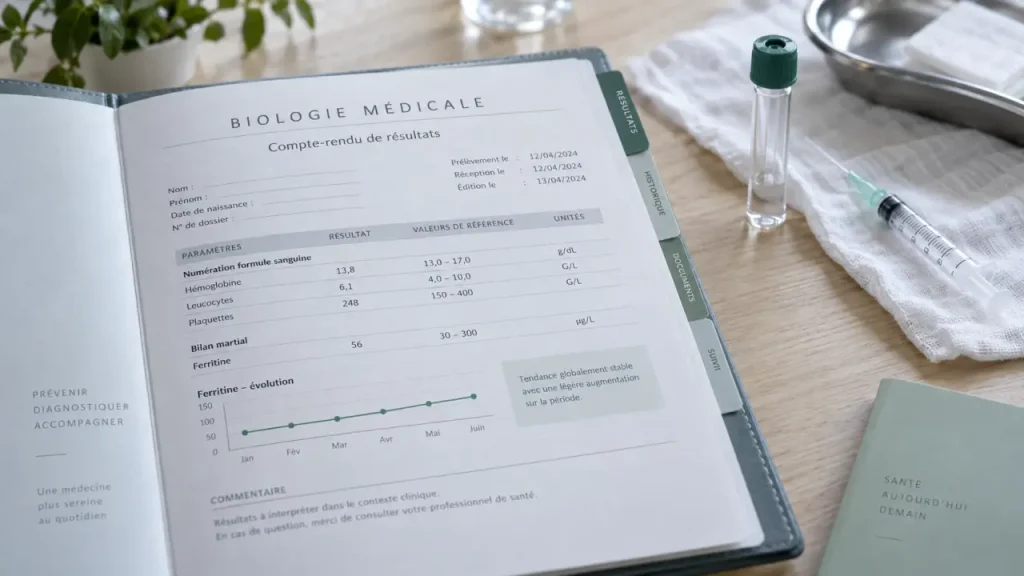Ferritine élevée : les seuils qui déclenchent vraiment un bilan approfondi