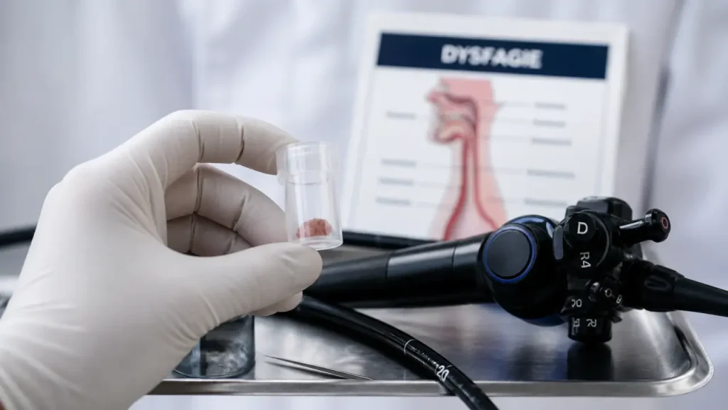 Dysphagie progressive, amaigrissement, sang : les signes qui imposent d’écarter un cancer de l’œsophage