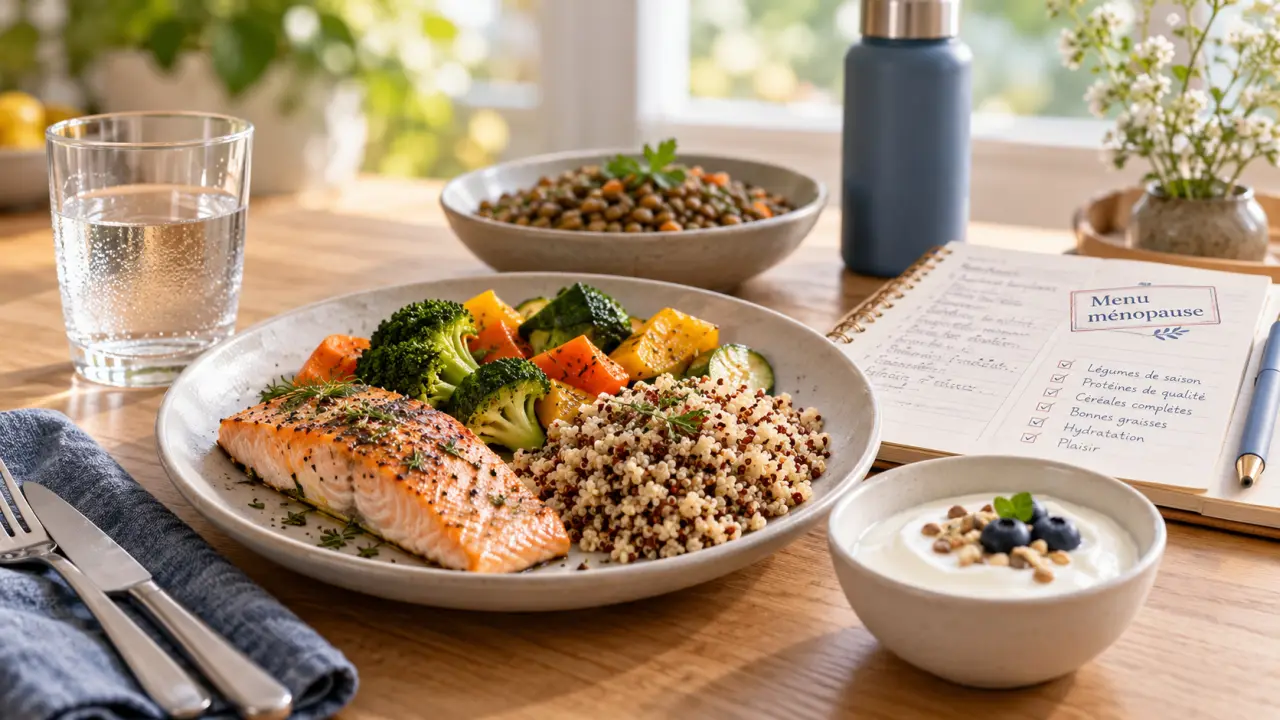 Alimentation ménopause pour préserver os et muscles