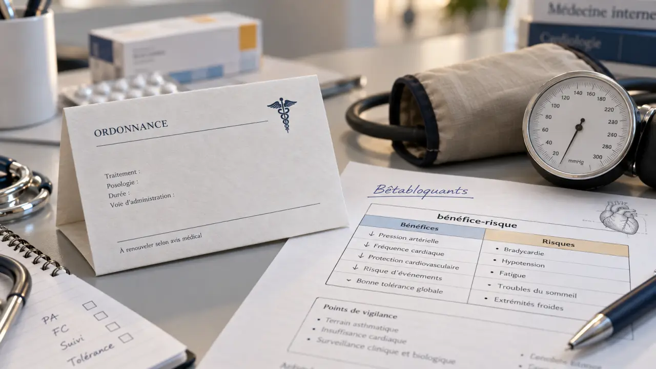Médicament pour le cœur dangereux : bêtabloquants et ordonnance médicale